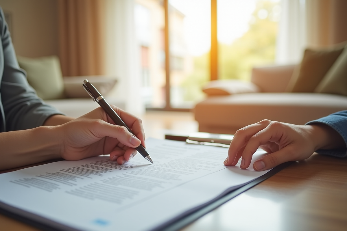 Main tenant tenant un document d