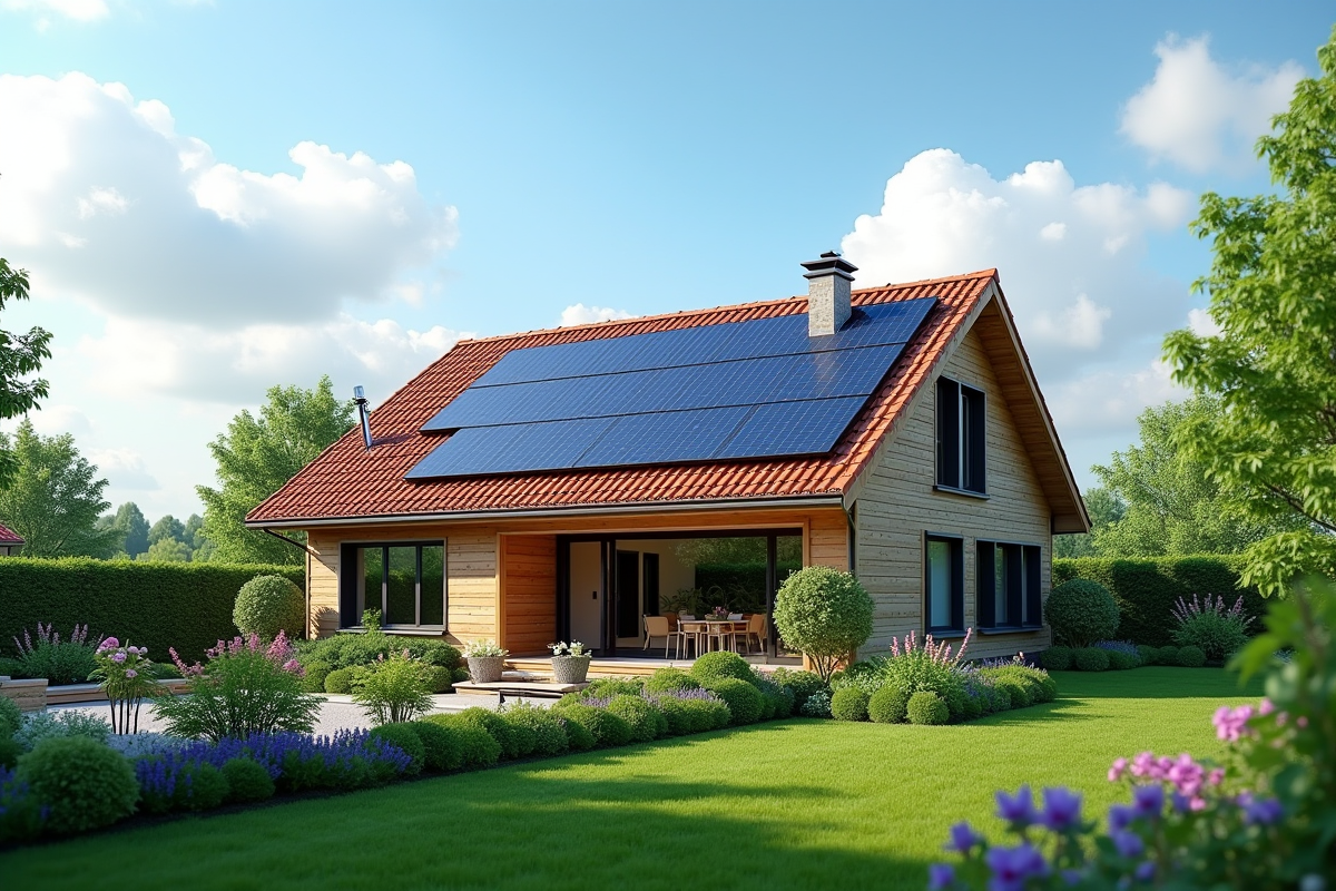 Puissance nécessaire de panneau solaire pour une maison de 100m2